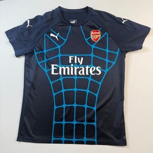 Puma Arsenal FC 2015 Jersey Mens XXL Navy Blue Fly Emirates DryCell Soccer